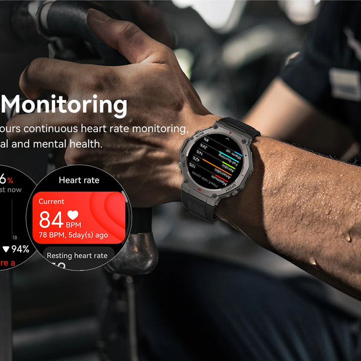 T-Rex 3 Ultra GPS Smart Watch 5 ATM Waterproof Built-in Dual-band GNSS Compass Military Sport Smartwatch Men 2025 New For Xiaomi