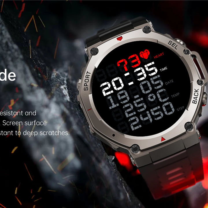 T-Rex 3 Ultra GPS Smart Watch 5 ATM Waterproof Built-in Dual-band GNSS Compass Military Sport Smartwatch Men 2025 New For Xiaomi
